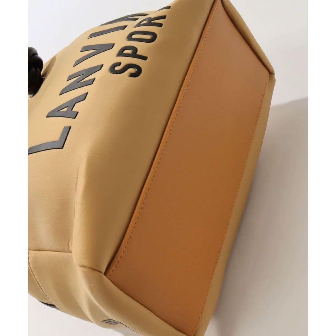 【新品未使用】ランバン スポール ラウンドバッグ　3層カートバッグ