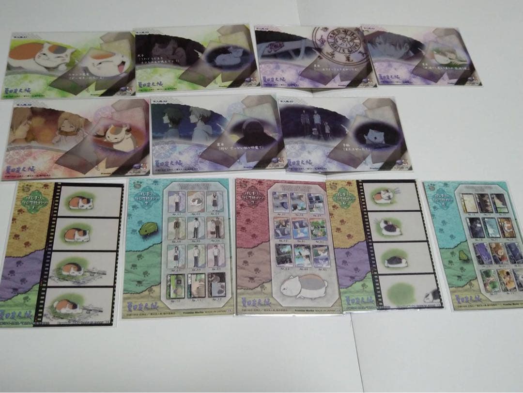 夏目友人帳 絵巻物カード　陰と陽　カード129種