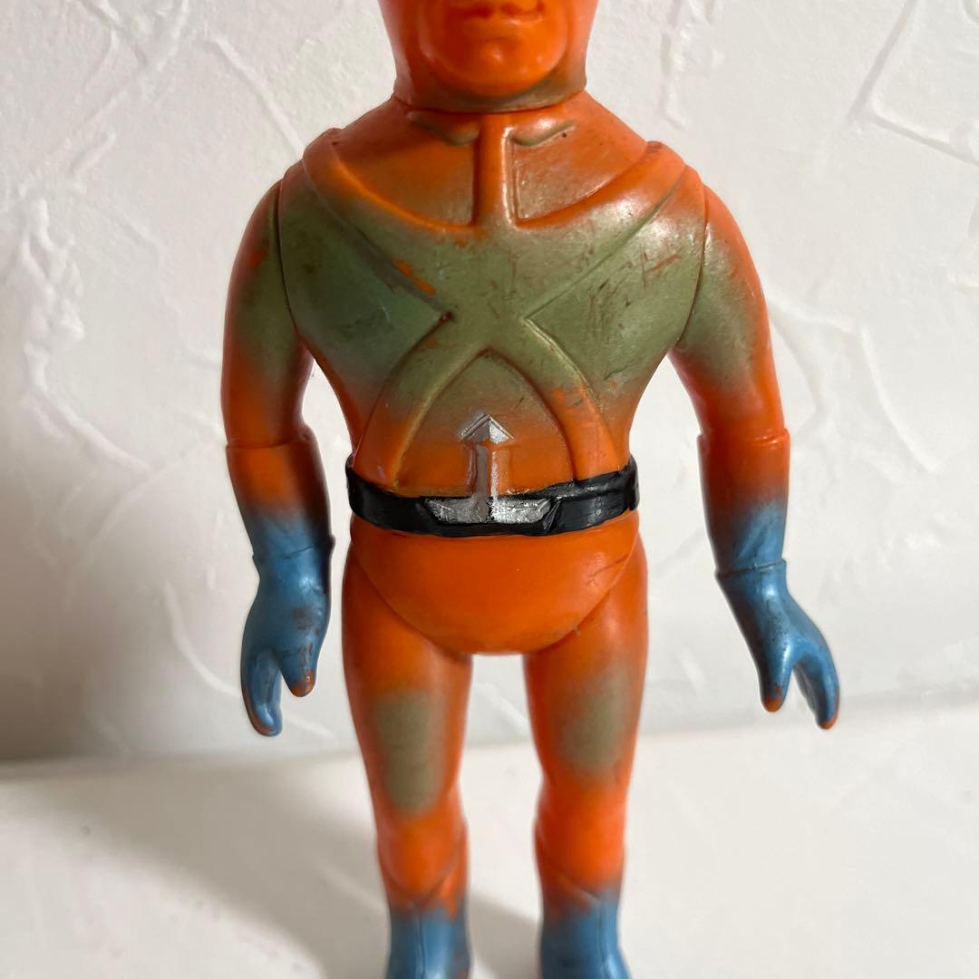 ⚠️昭和レトロ・貴重　レインボーマン　火の化身　万年社　ミドルサイズ　当時物