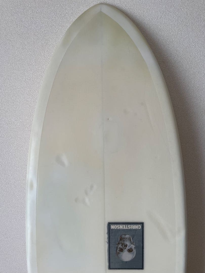 サーフボード　クリステンソン　クアッド　フューチャー　フィン付き　ボイスレー