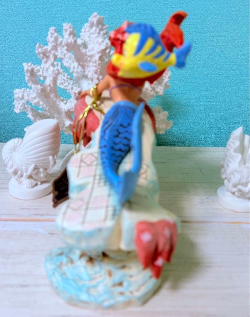 アリエルフランダーとセバスチャン海の下で夢見てる　25周年記念置物