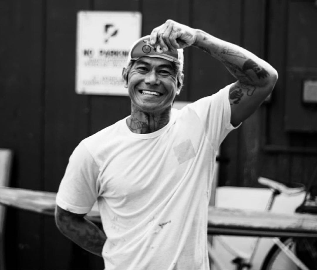 値段交渉可 ハワイシェイパー Toots 9'4 ログ フィンつき