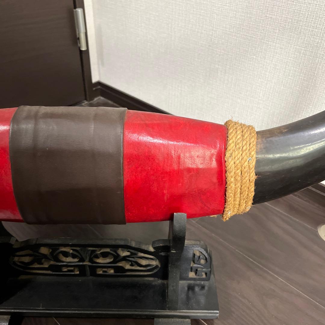 【水牛の角】《専用台付き》