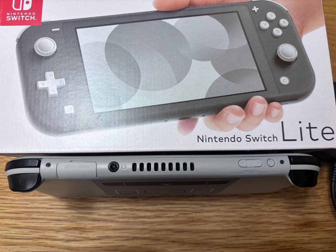 Nintendo Switch Lite グレー　スーファミ仕様カスタム品