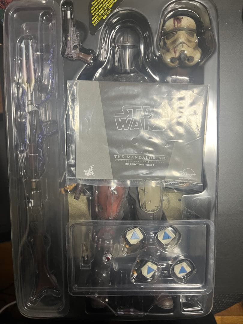 【美品】ホットトイズ　1/6スケールフィギュア マンダロリアン TMS007