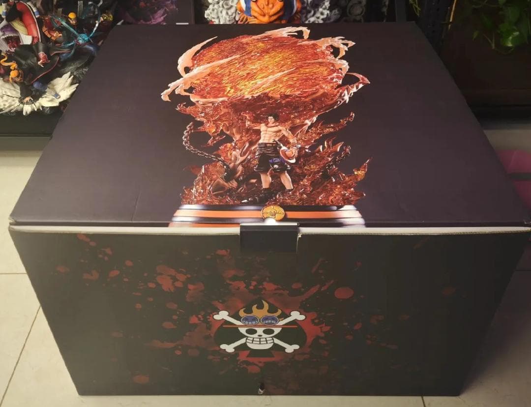 ワンピース 大炎戒炎帝 ポートガス・D・火拳のエース ガレージキット フィギュア