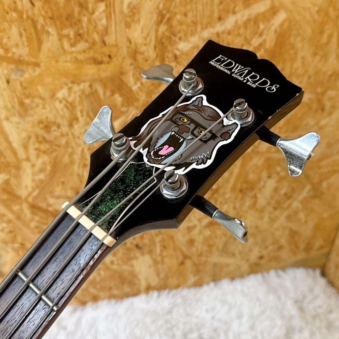 EDWARDS 旧ロゴ レスポールベース パンク ESP エドワーズ