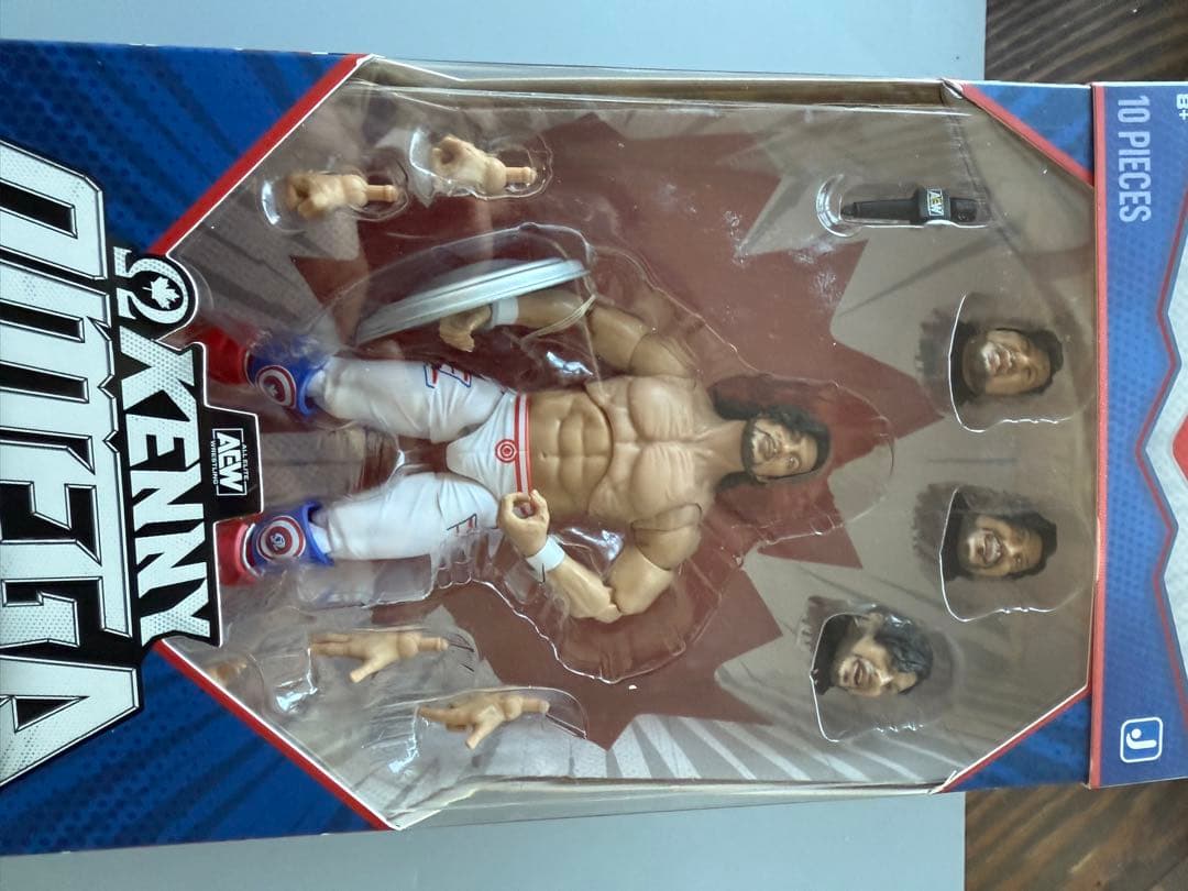 AEW Kenny Omega フィギュア 1/1000 限定版