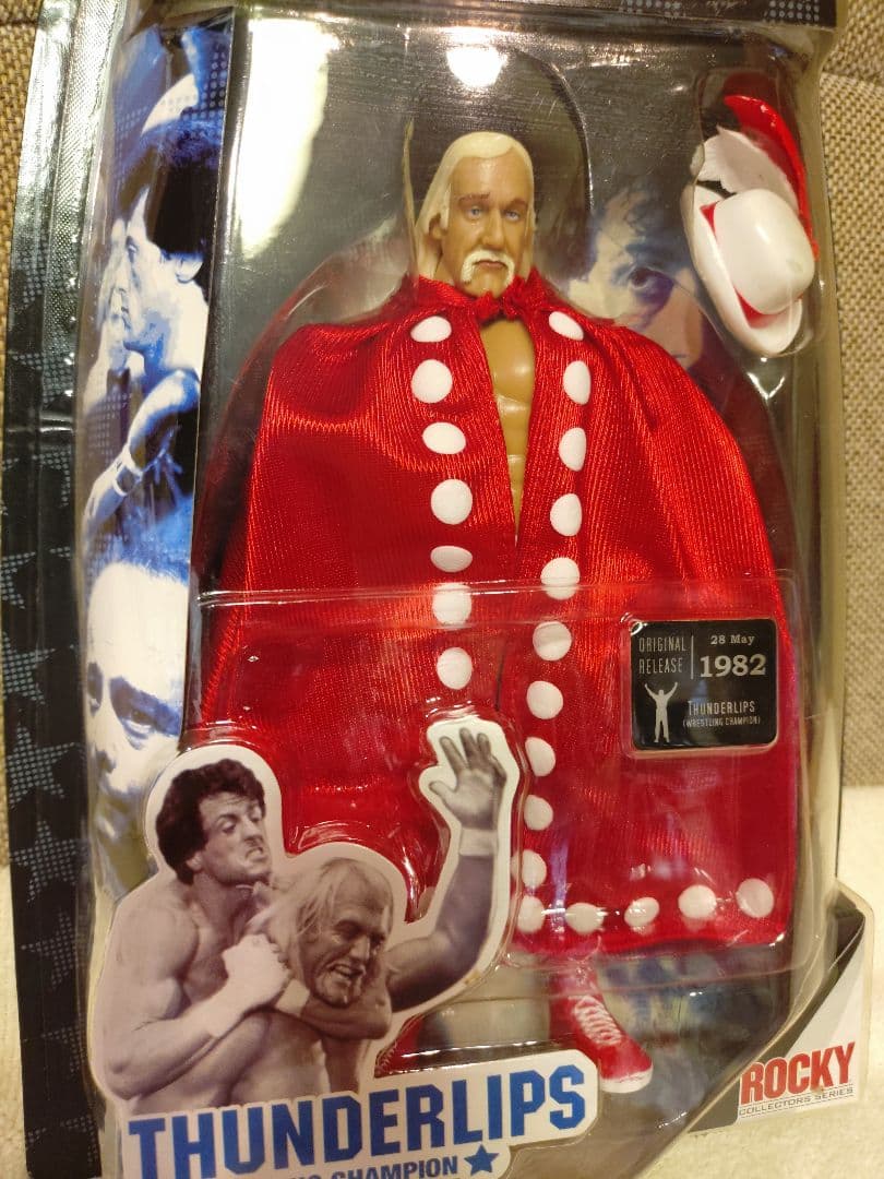 未開封　ロッキーⅢ　サンダーリップス（ハルク・ホーガン）WWE WCW
