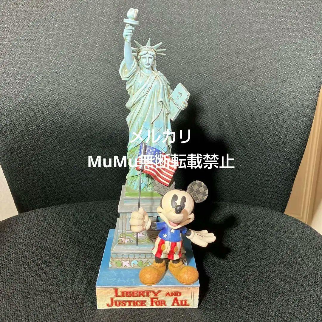 レア ミッキーマウス & 自由の女神 ヴィンテージ 置物