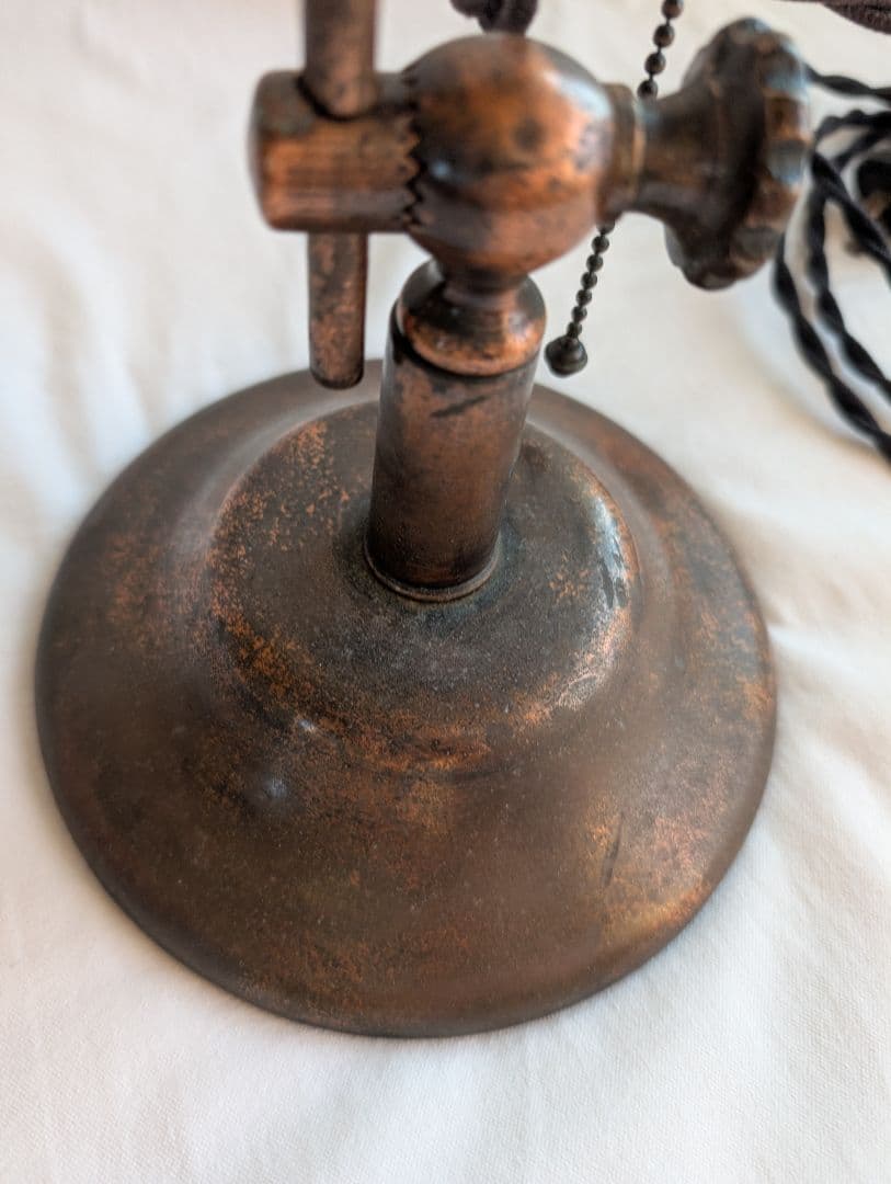 1910〜20年代　アメリカ　LYHNE社製デスクランプ　インダストリアル