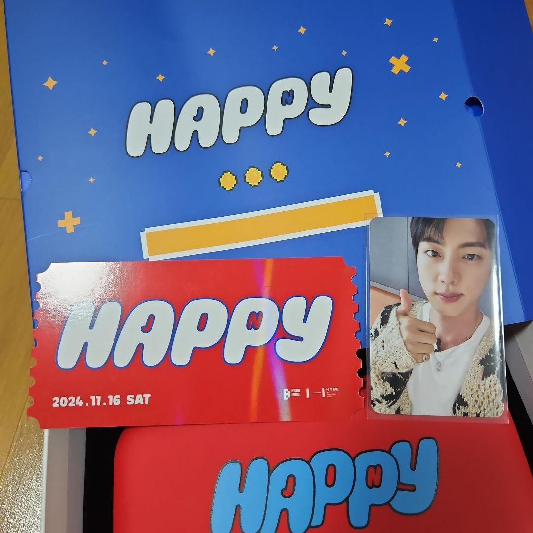 JIN ジン BTS Happy ソンムル 特典 ポップアップ　サノク