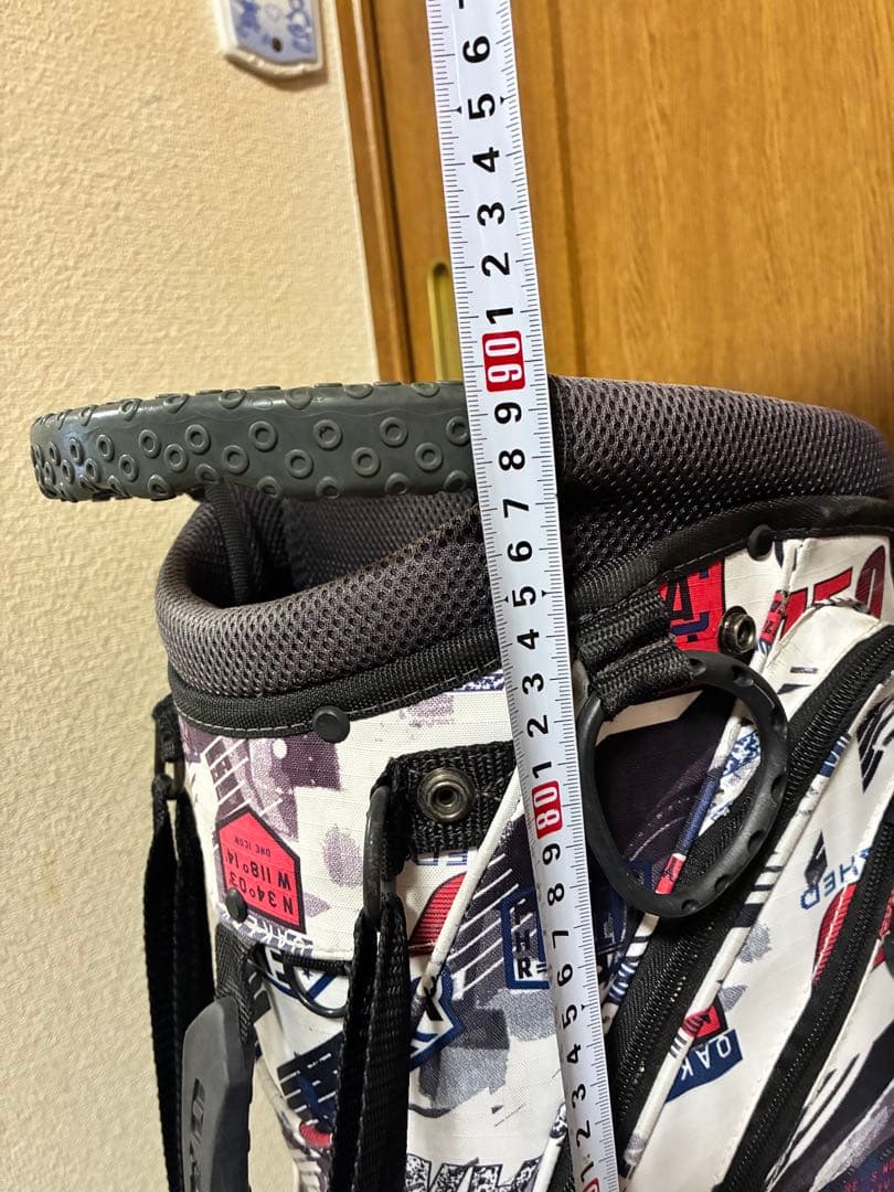 OAKLEY キャディバッグ グラフィックデザイン　ヘッドカバー付き