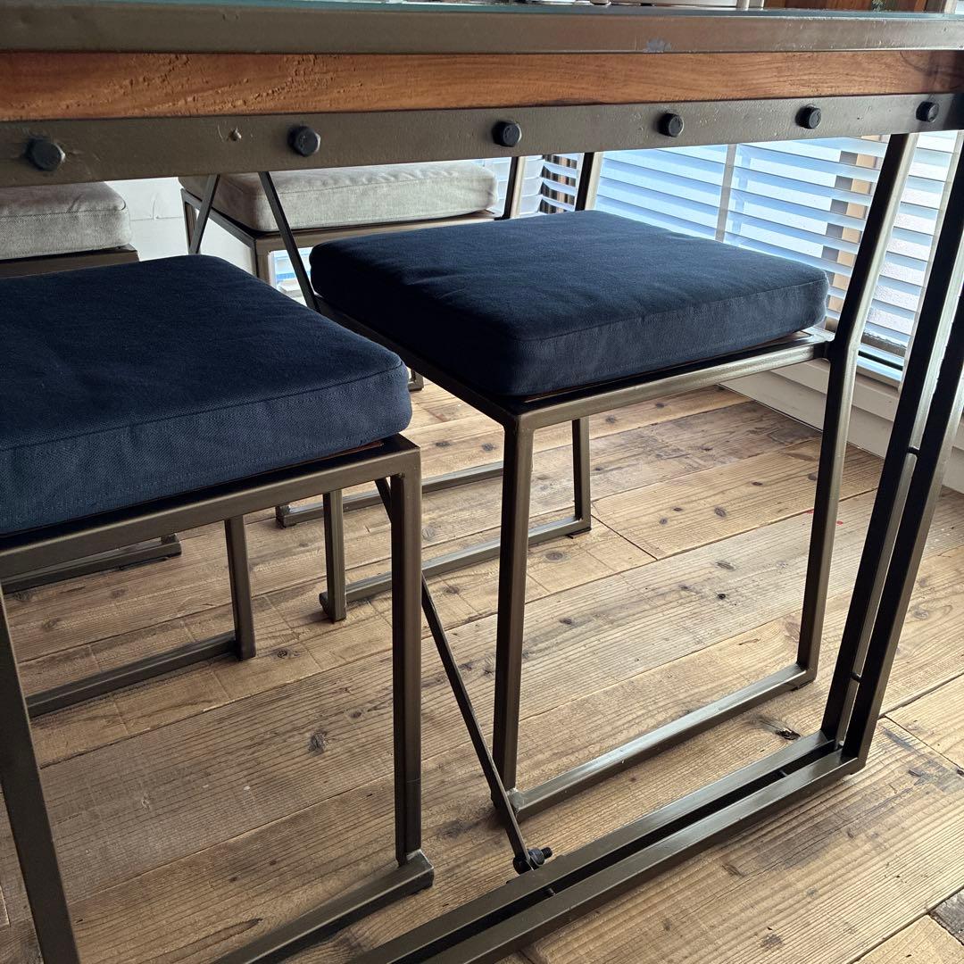 D-Bodhi FERUM INDUSTRIAL ダイニングテーブルセット