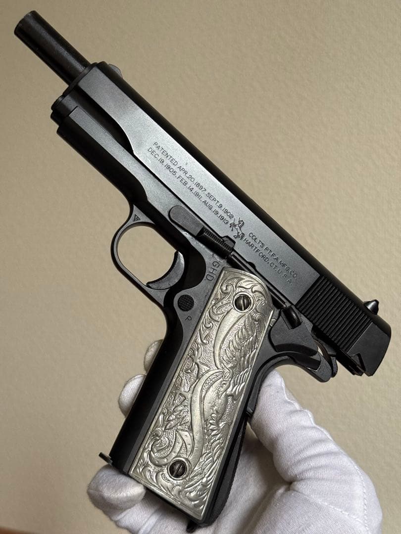 MGC コルト M1911A1 HW ガバメント 金属グリップ ガスガン マルイ