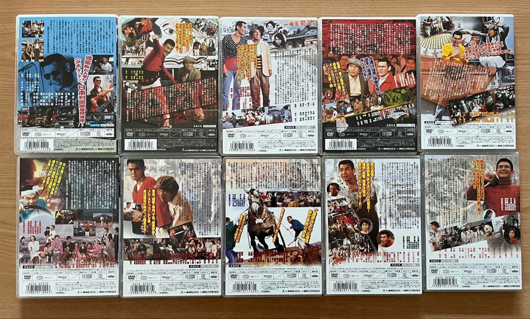 トラック野郎 DVD 全10巻セット　菅原文太　愛川欽也