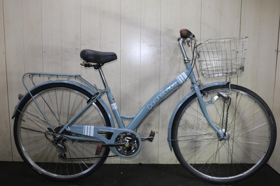 即戦力！サイモト自転車 コロネットノエルN 27型6速 AUTO LED