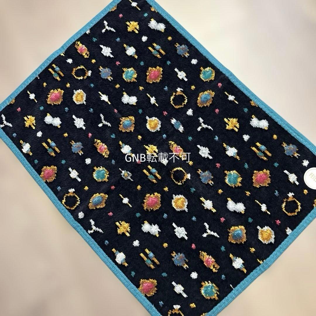 新品フェイラーシンスジュエリー柄ゲストタオルハンカチ