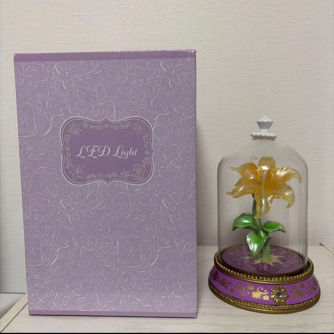 ディズニー ラプンツェル　 魔法の花　LEDライト　ディズニーストア