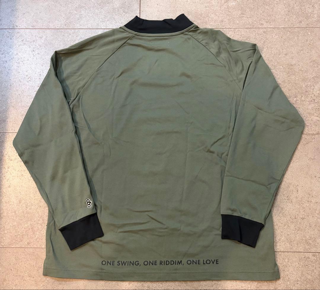 メンズウェア 8G SHOOT BOX LOGO MOCK NECK TEE KHAKI