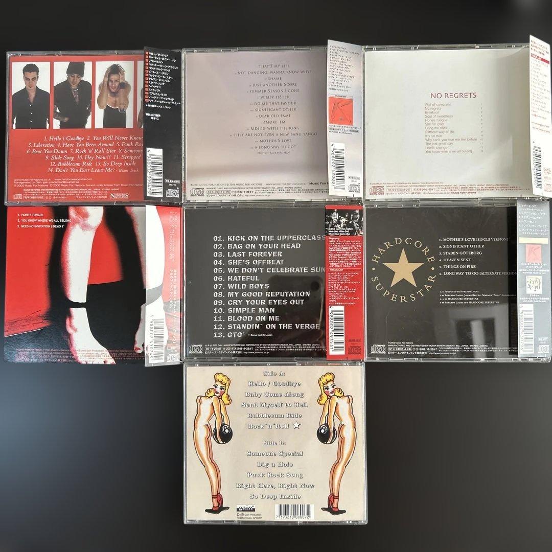 HARDCORE SUPERSTAR レアCDセット 初回特典盤　ヘヴィメタル