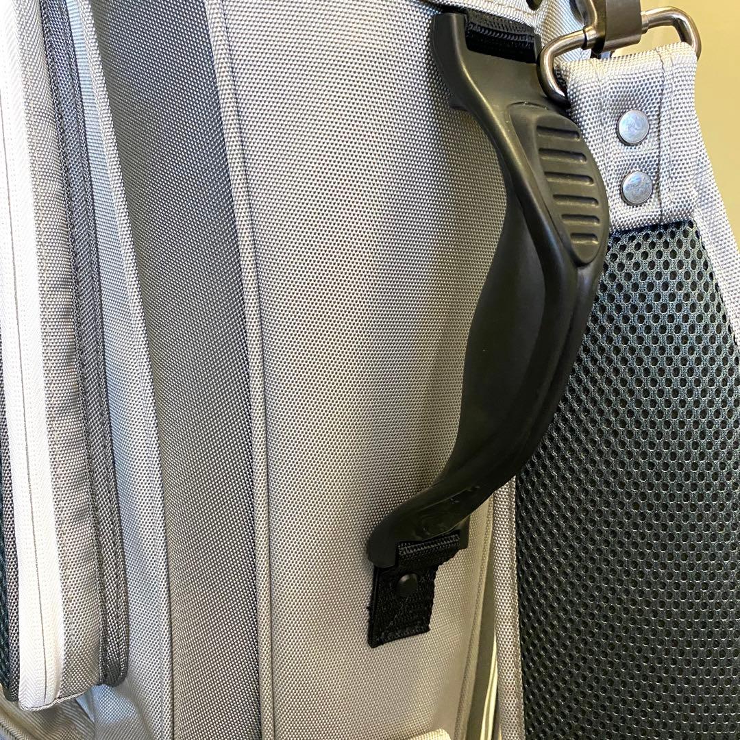 BEAMS GOLF スタンドキャディバッグ 9型 グレー