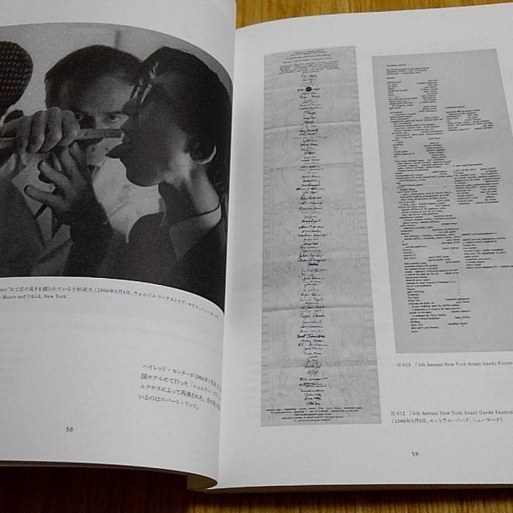 小杉武久 「音楽のピクニック」 図録