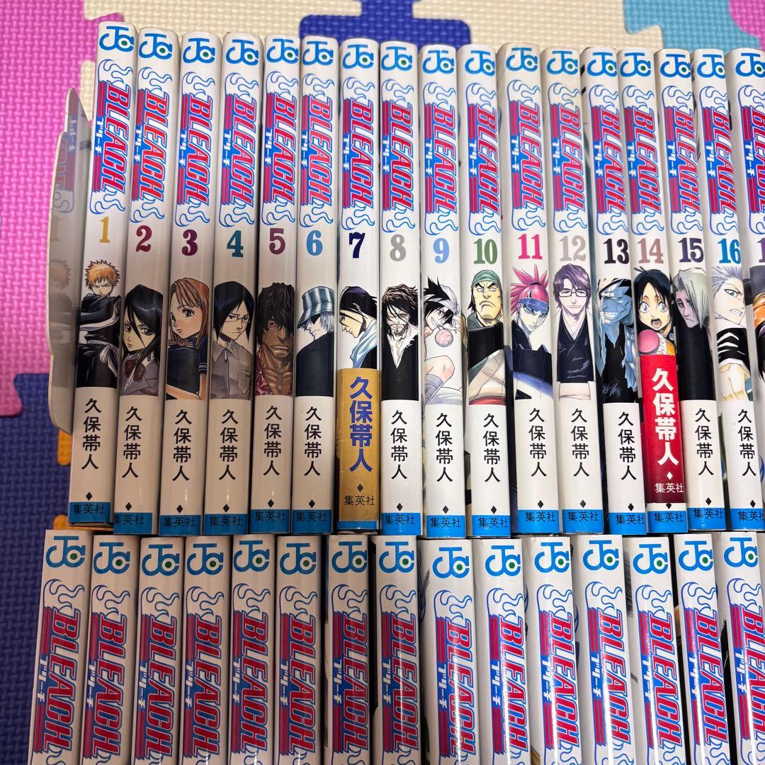 BLEACH ブリーチ　全巻 初版　全７４巻　完結　セット　まとめ売り　帯付　本
