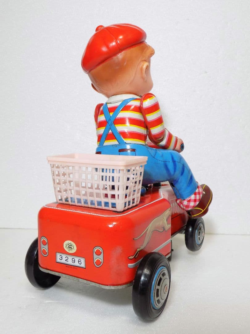 ✨️マスダヤ ブリキ　電動【ちびっこ HAND CAR 】☆動作品