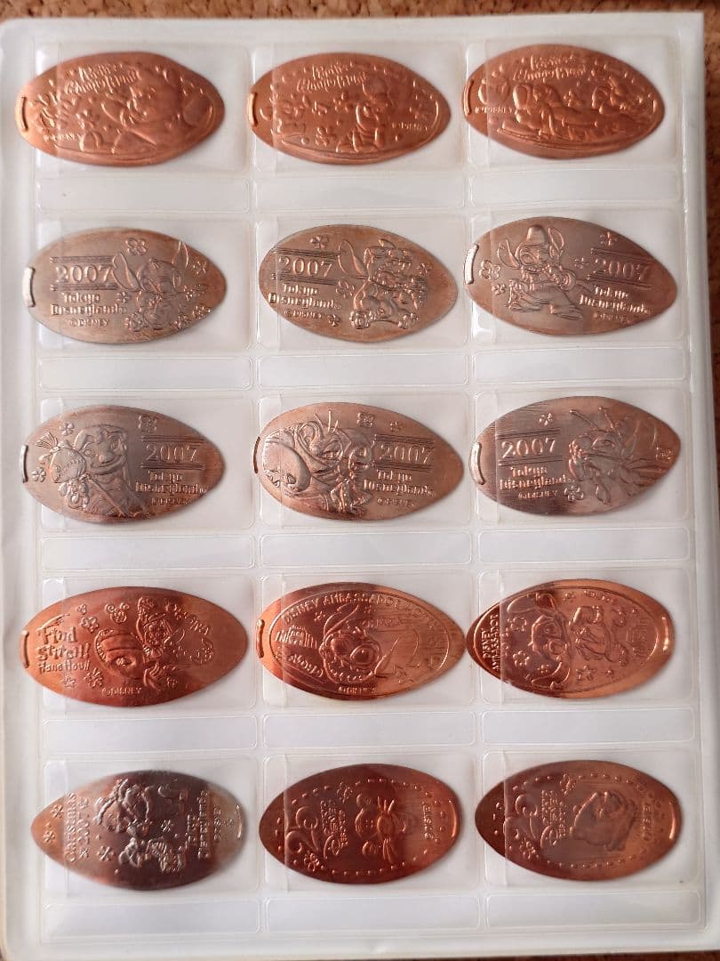 ディズニースーベニアメダル 217枚