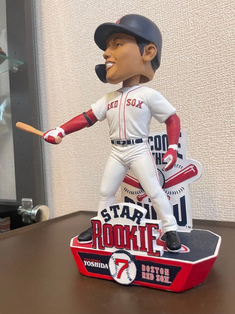 ボストン・レッドソックス 吉田選手 ボブルヘッド FOCO製。96体限定版