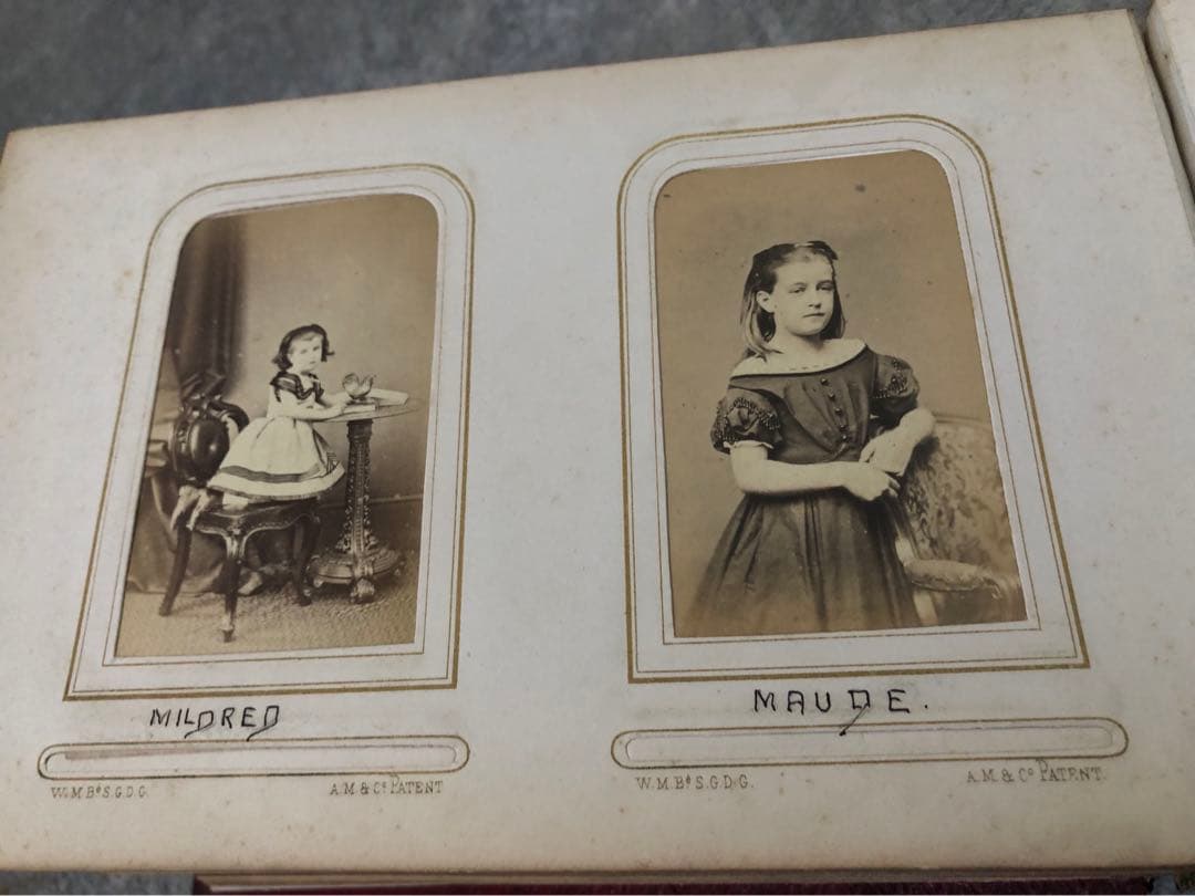 フランス　写真　アルバム　古写真　当時物　書