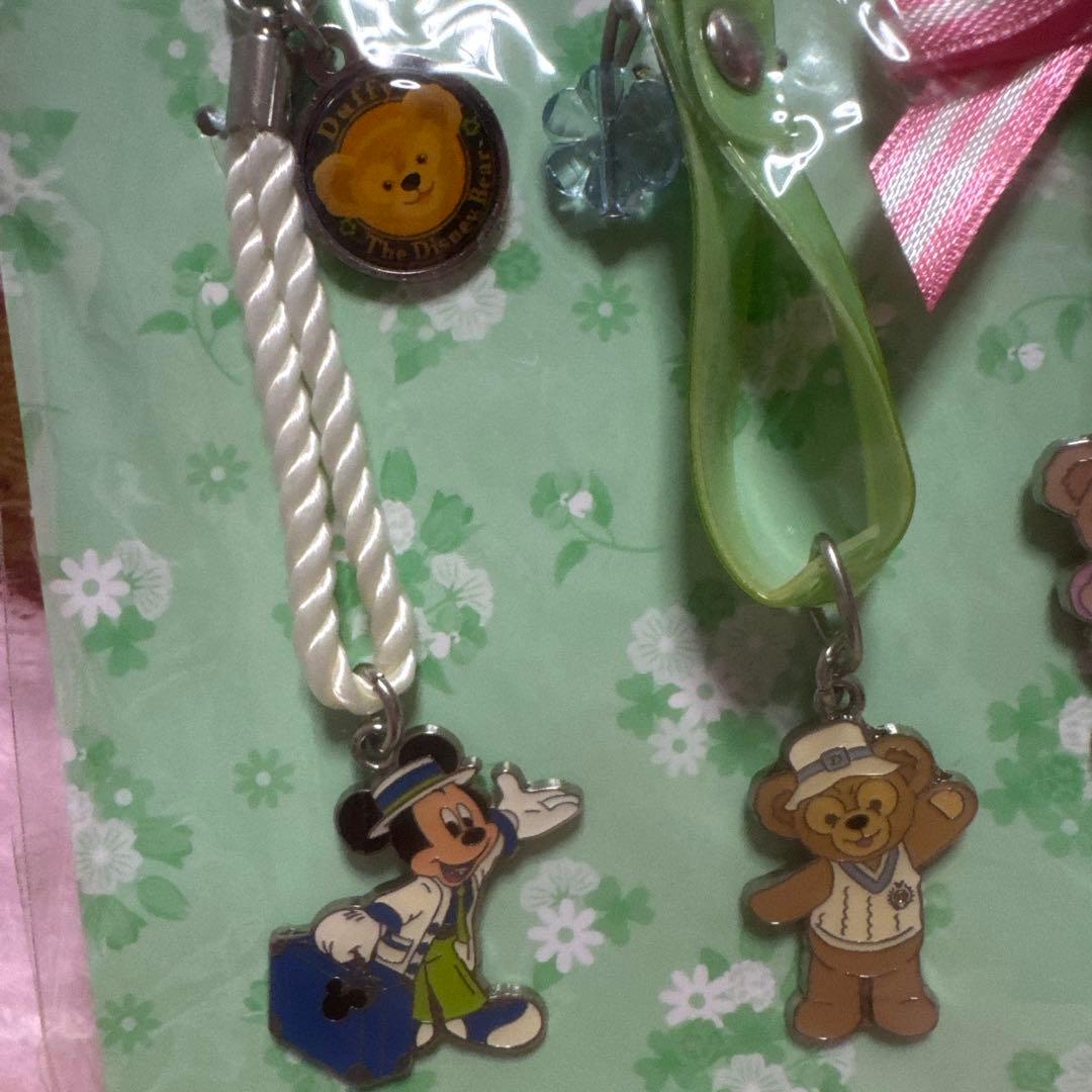 スプリングボヤッジ❤️ミッキー、ミニー、ダッフィ、シェリーメイ　ストラップセット