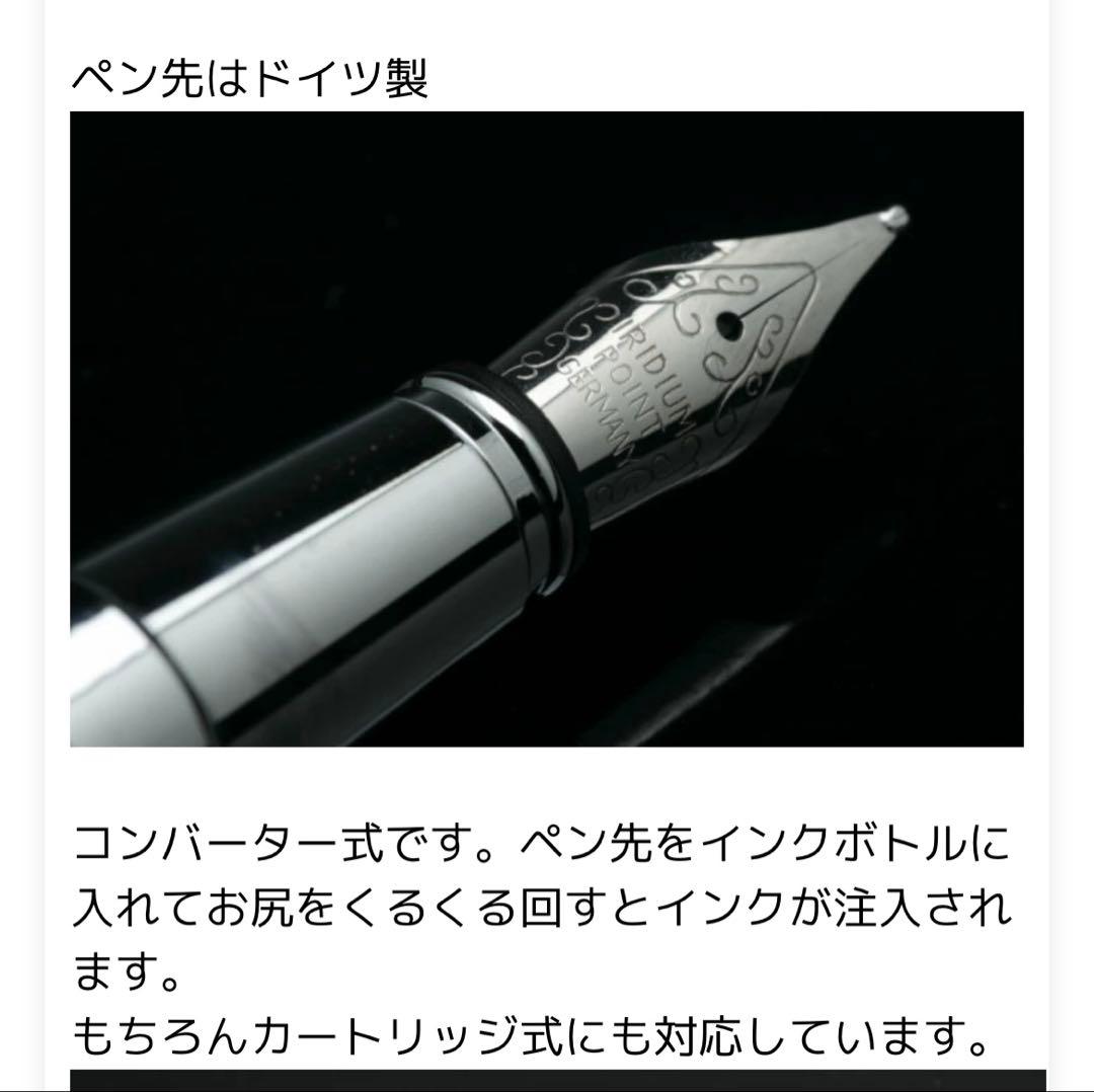 ダライッティDALLAITI 万年筆 インク セット イタリア製 新品 レジン