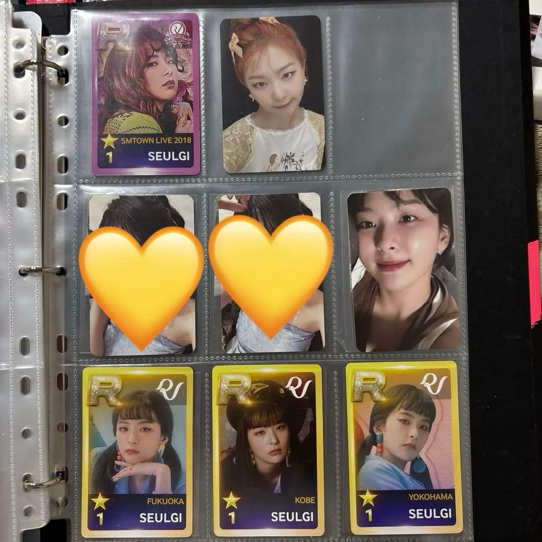 RedVelvet トレカ スルギ レドベル アルバム