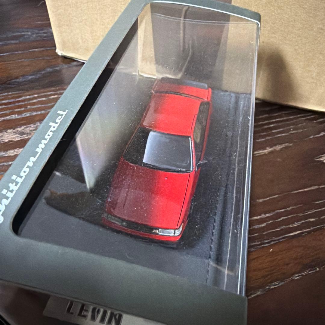ignition model AE86 LEVIN ミニカー