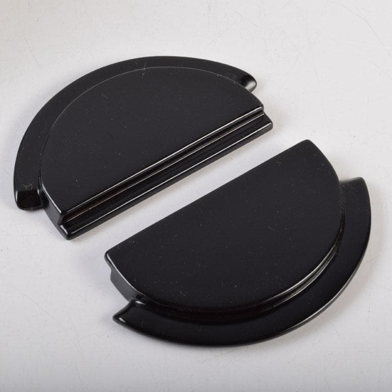 茶道具　加賀瑞山造　土耳古釉　青海波文　手桶茶入　共箱　V　8959