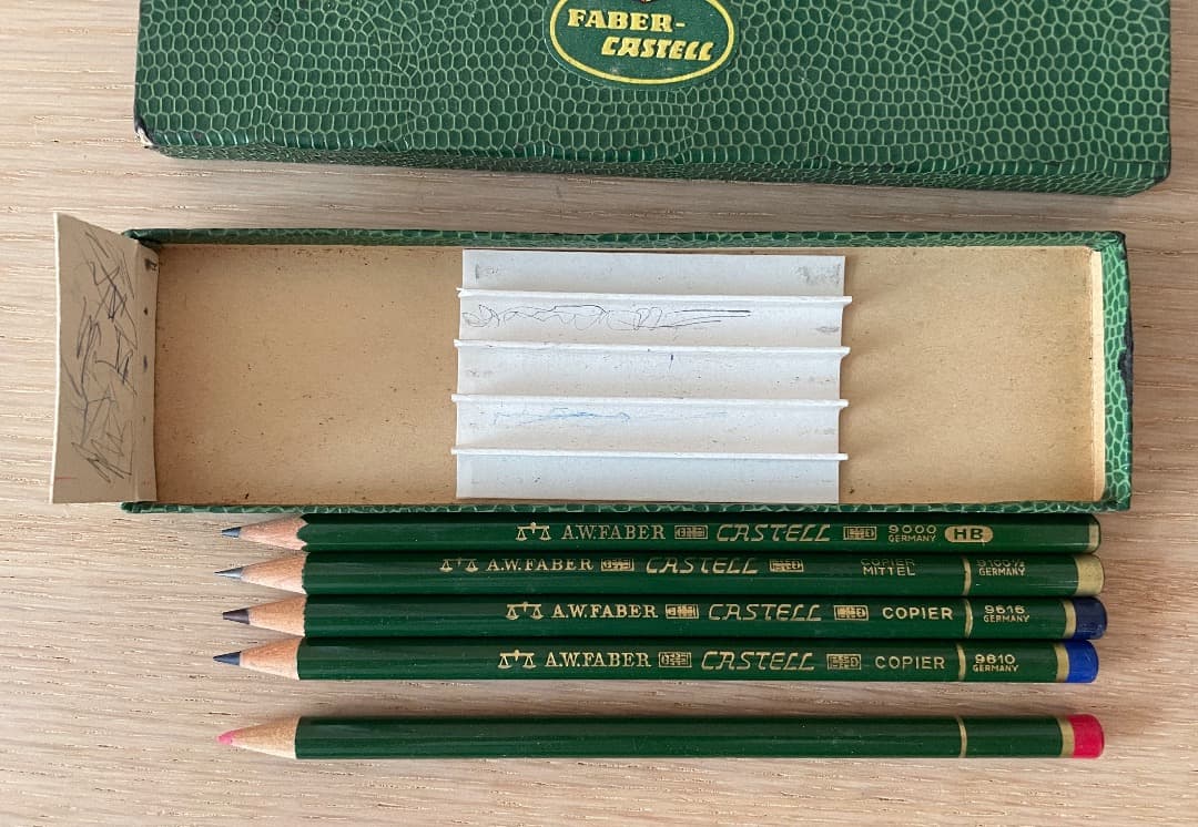 Faber Castell 鉛筆セット 1950s ビンテージ