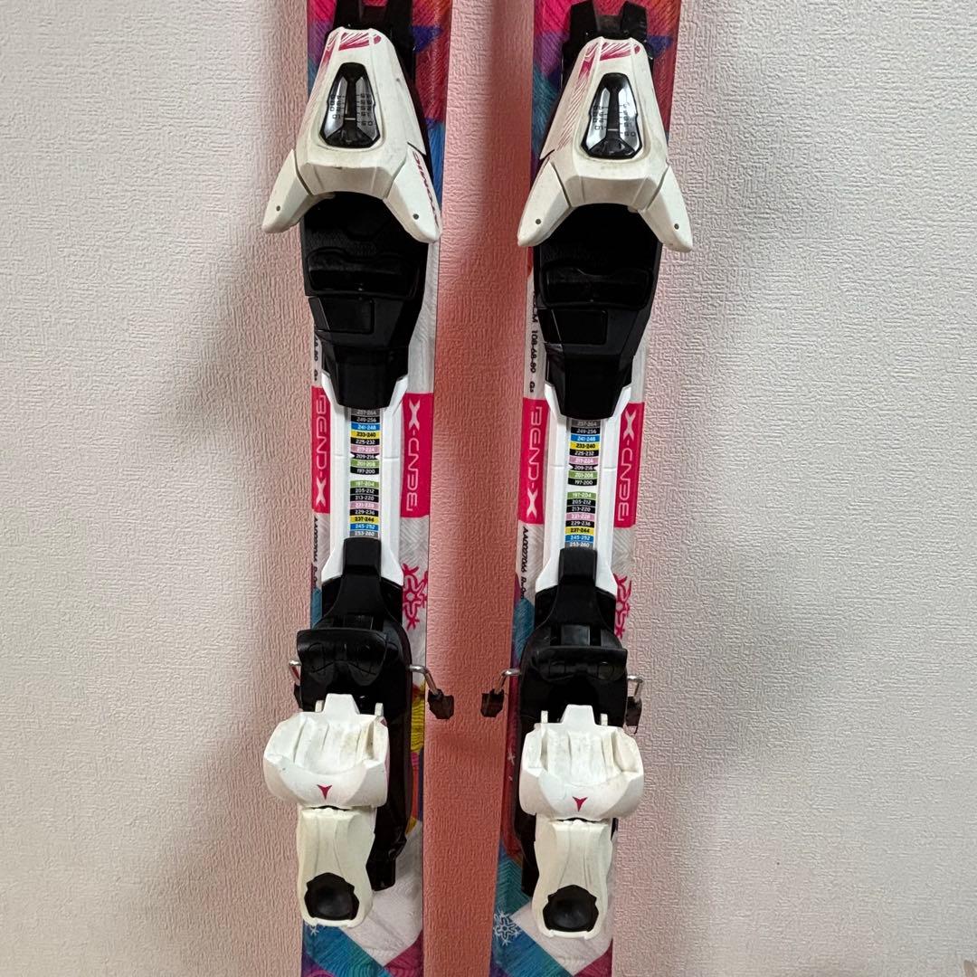 ジュニアスキーセット　ロシニョール　120cm 21-21.5cm ブーツ付