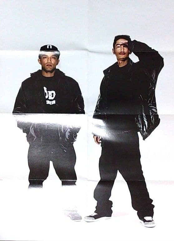 ★激レアポスター★窪塚洋介＆山本KID徳郁★卍LINE UFC KRAZYBEE