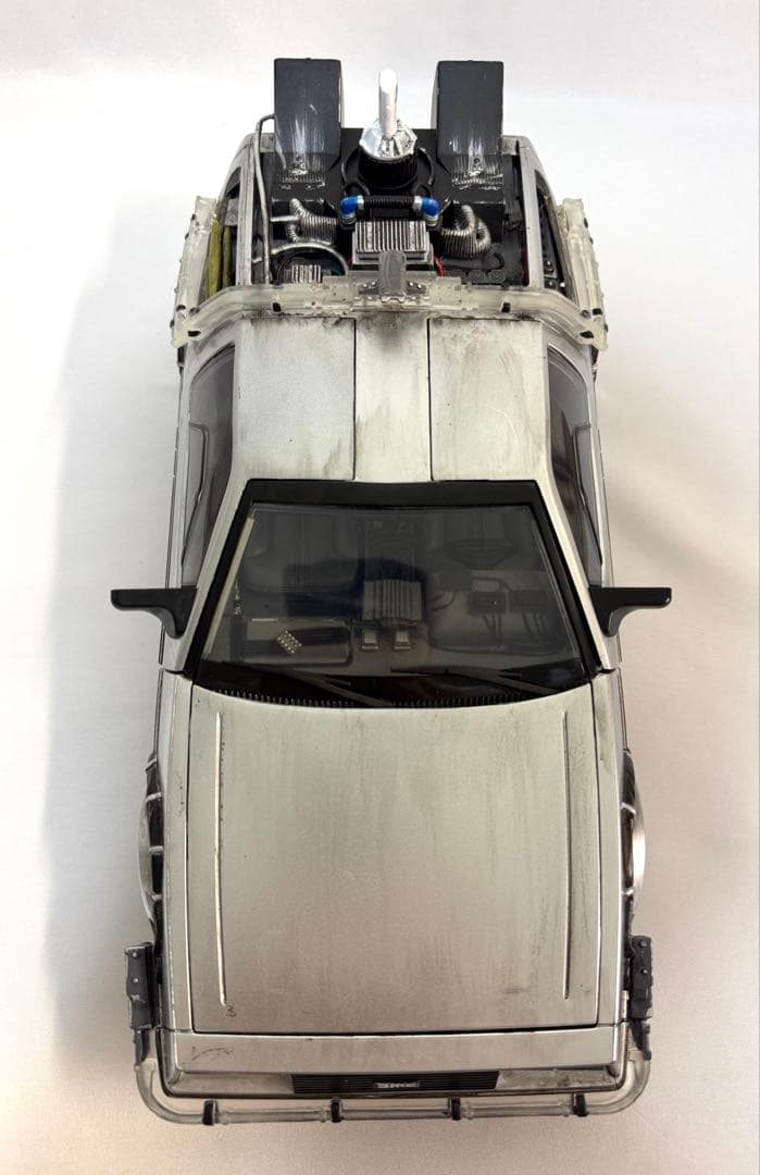 1/15 バック トゥ ザ フューチャー パート2 タイムマシン デロリアン