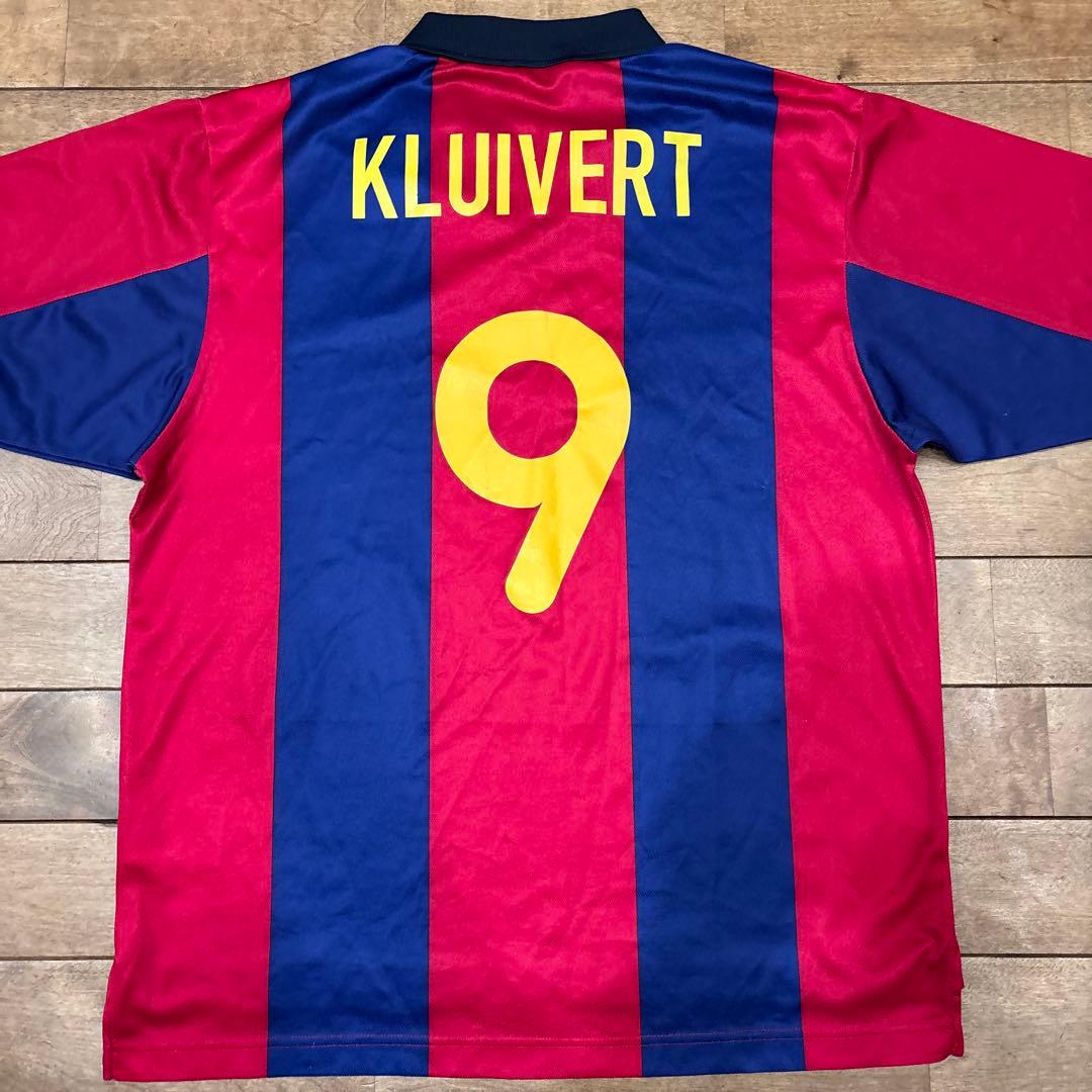 【美品】バルセロナ クライファート ユニフォーム 98-99 ナイキ M