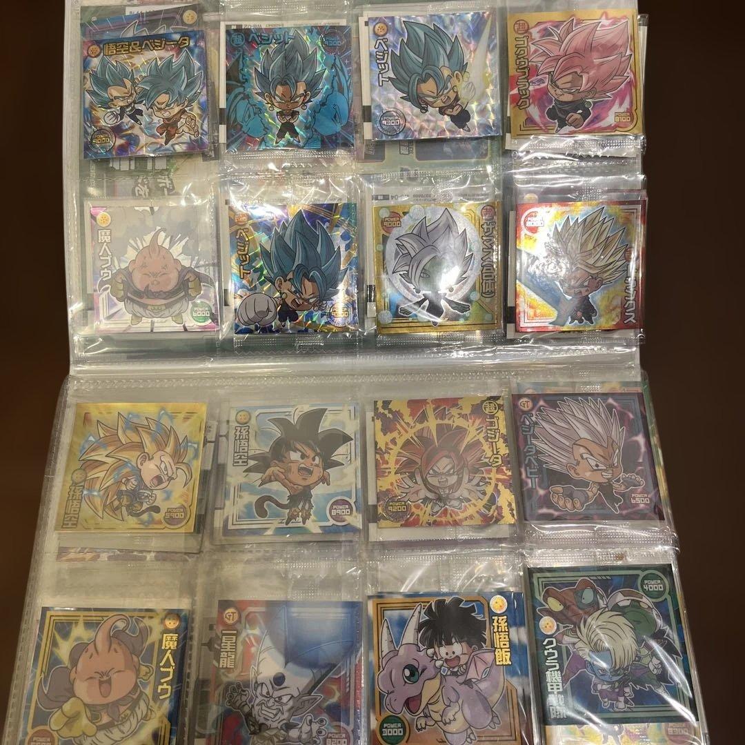 ドラゴンボール シールウエハース＋ファイル　W4-06 W4-19 SGR