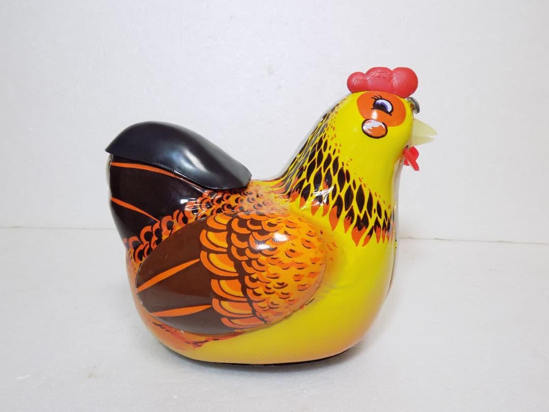 QSH 　ブリキ 電動 　【HEN LAYING EGGS 】　動作品