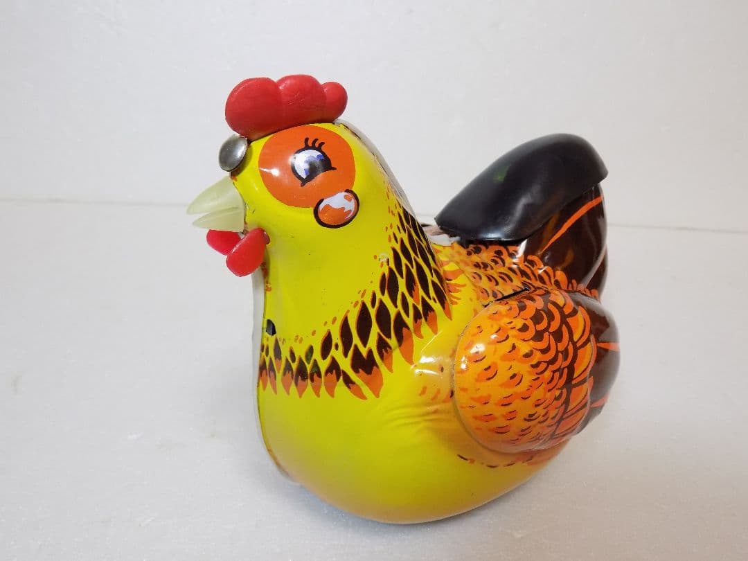 QSH 　ブリキ 電動 　【HEN LAYING EGGS 】　動作品