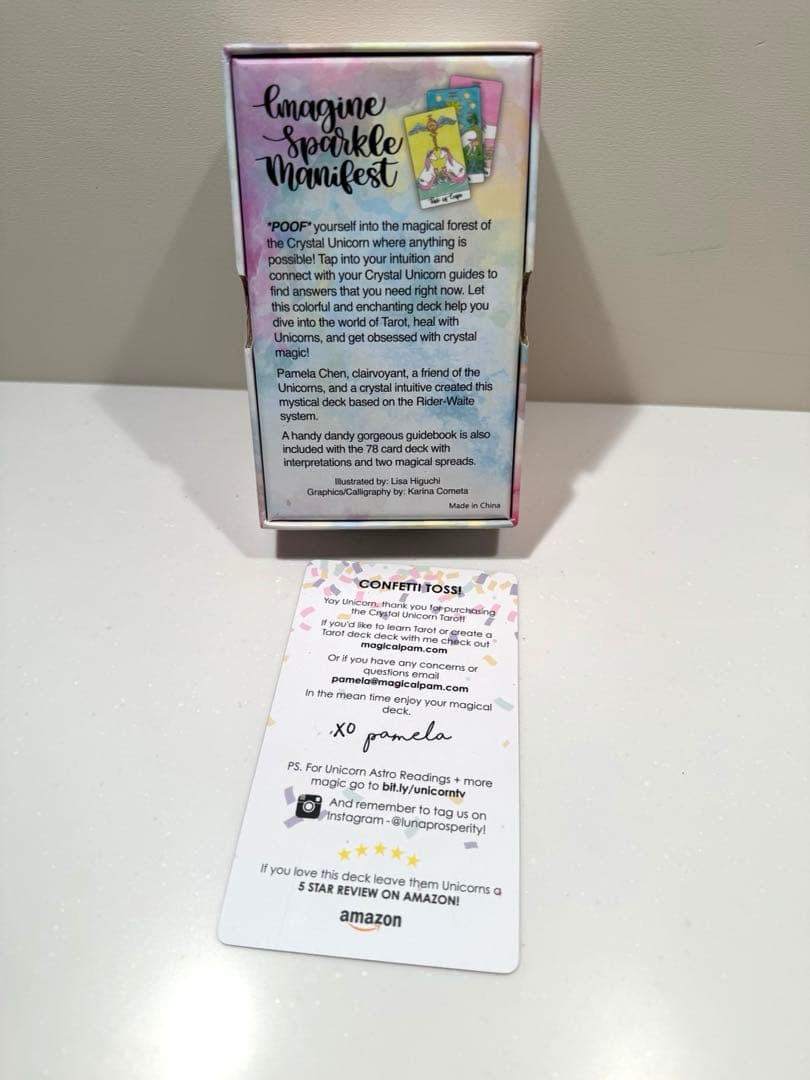 タロットカード　クリスタルユニコーン タロット　正規品