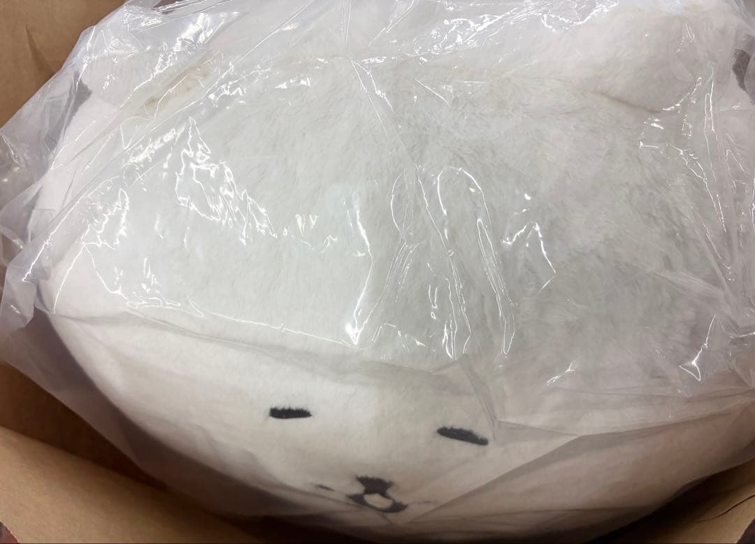 ゆ*様 ナガノマーケット　ナガノくじ　A賞　もっちり特大　ぬいぐるみ