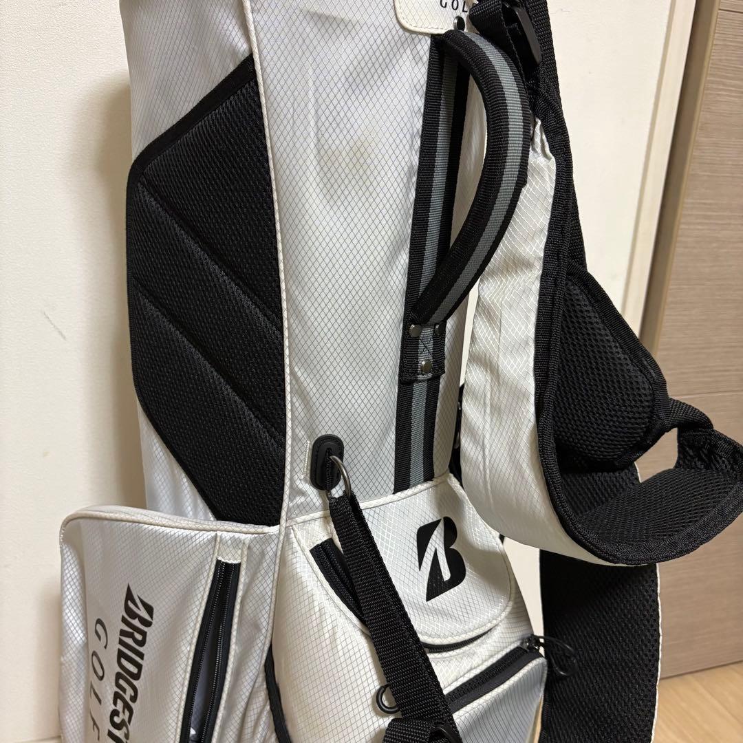 【23日迄値下げ】BRIDGESTONEゴルフ キャディバッグ スタンド付き