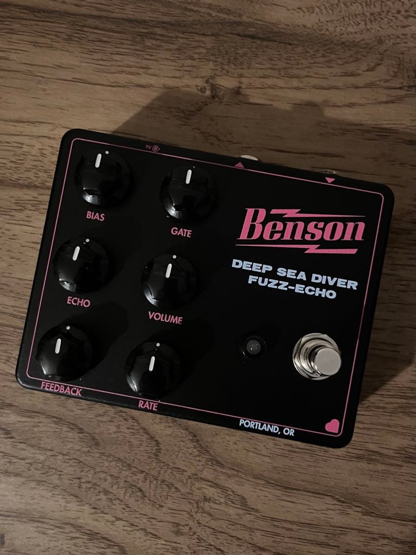 【ほぼ未使用】Benson DEEP SEA DIVER FUZZ-ECHO