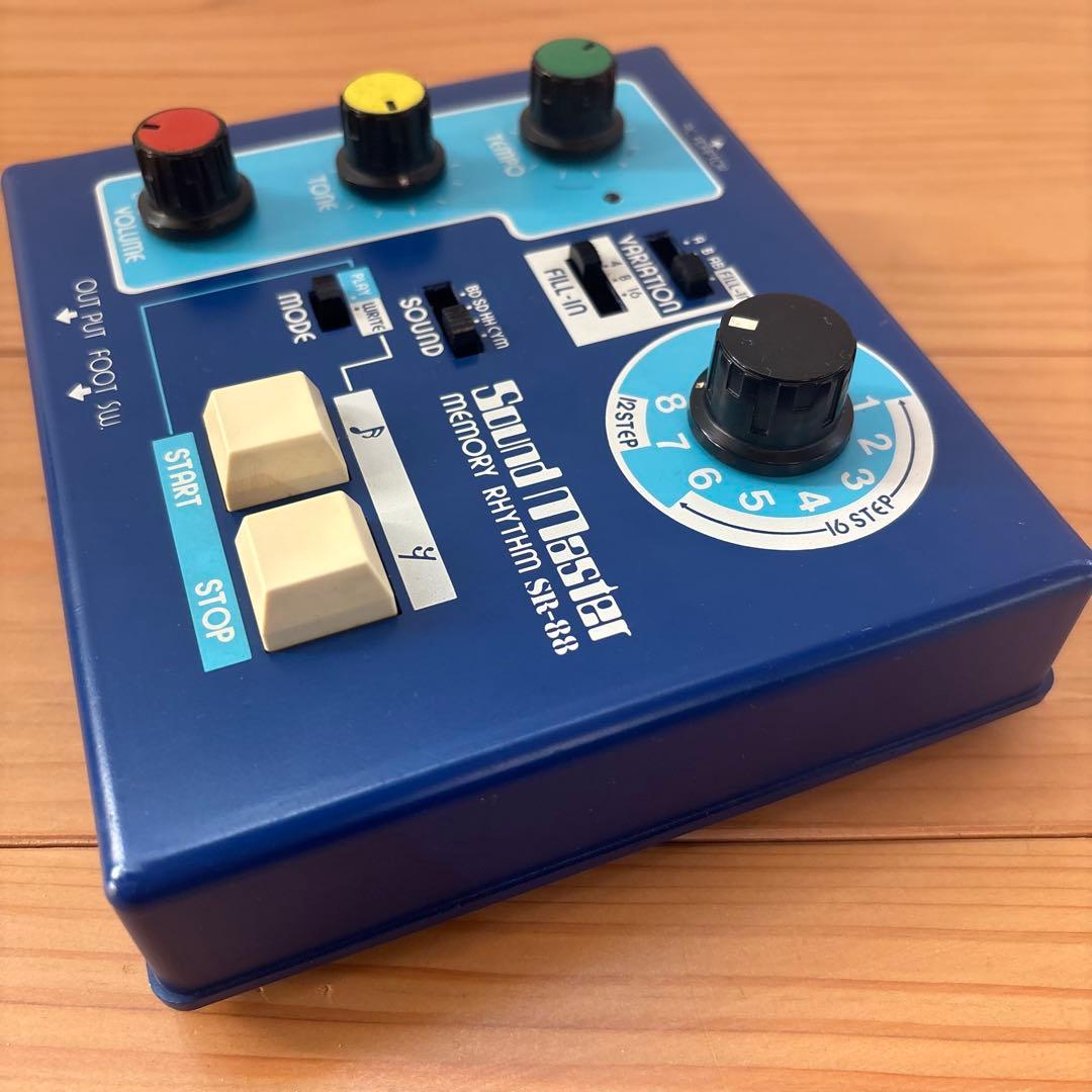 Sound Master SR-88 アナログドラムマシーン　箱/取説付美品珍品